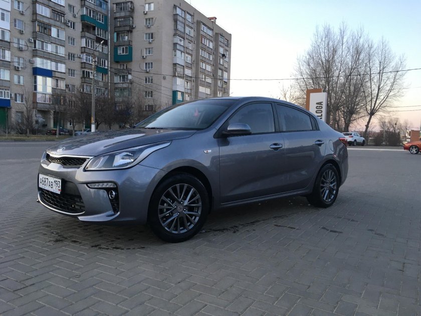 Kia Rio 4 r17 Камрики