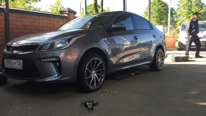 Киа Рио 4 диски r17