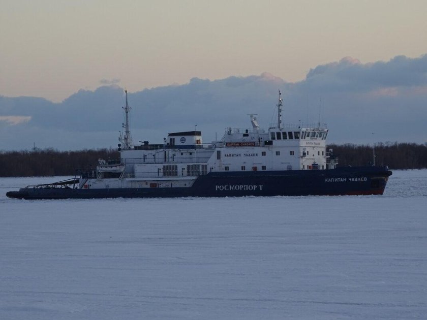 Ледокол Капитан Чадаев Архангельск