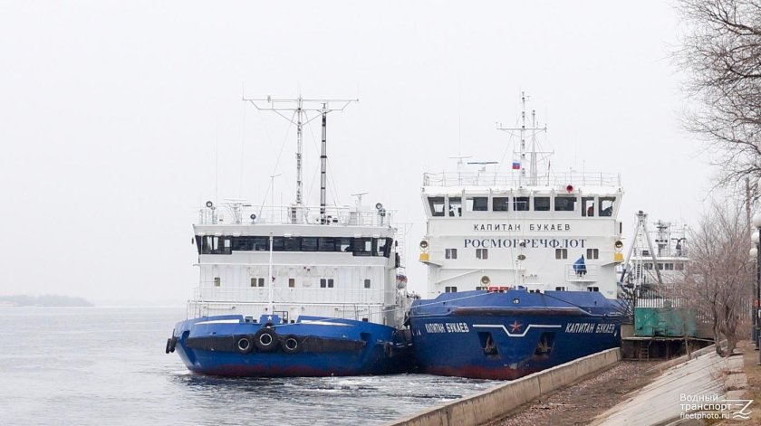 Ледокол Капитан Букаев Астрахань