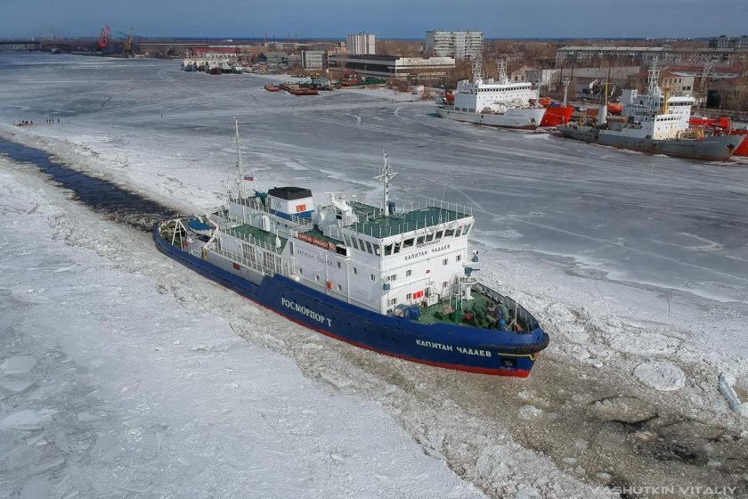 Ледокол Капитан Чадаев Архангельск