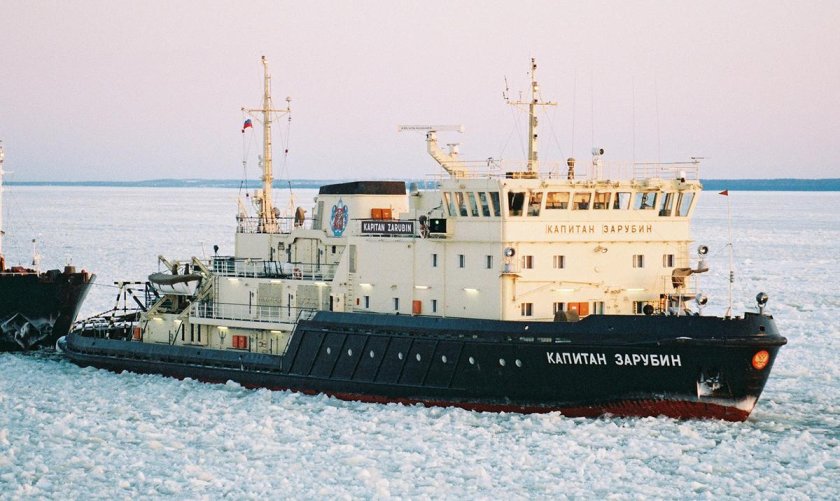 Ледокол Капитан Чечкин Астрахань