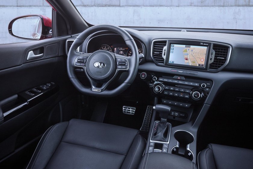 Киа Спортейдж 4 салон