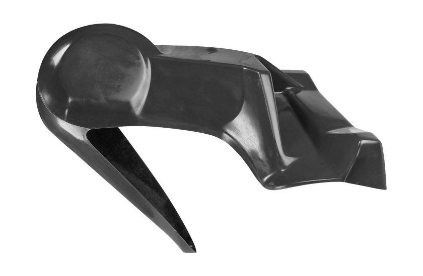 Консоль для лодки ПВХ, стеклопластик, серый