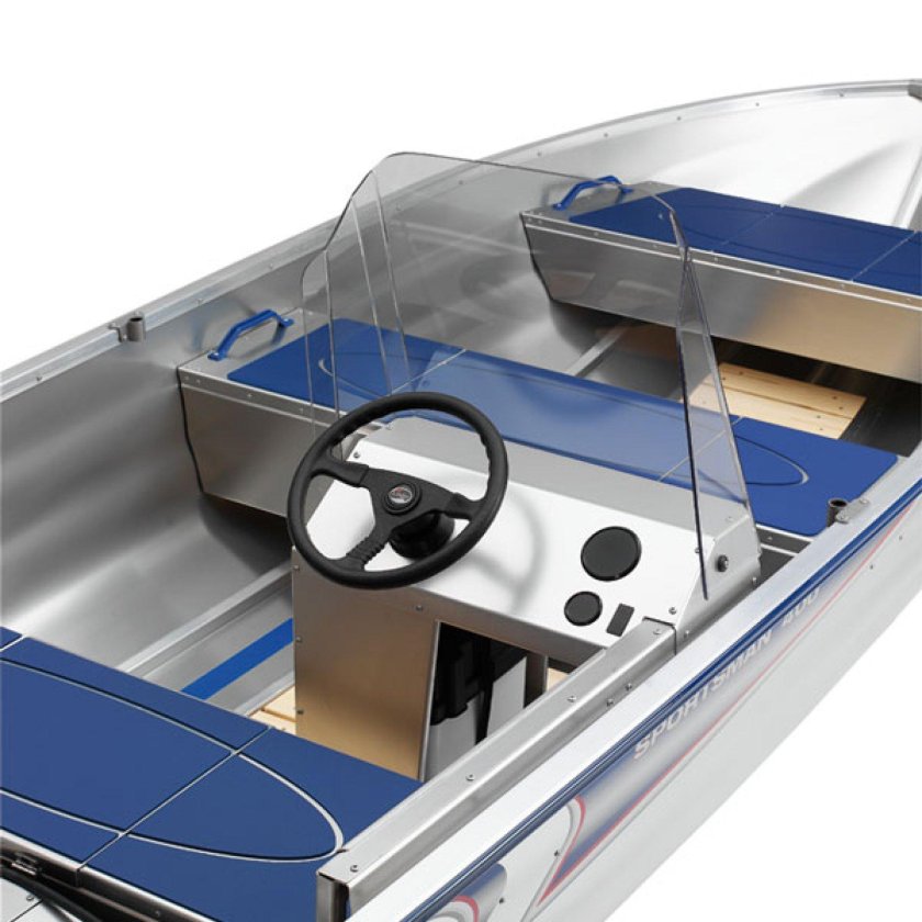 Рулевая консоль для лодки Вельбот 37