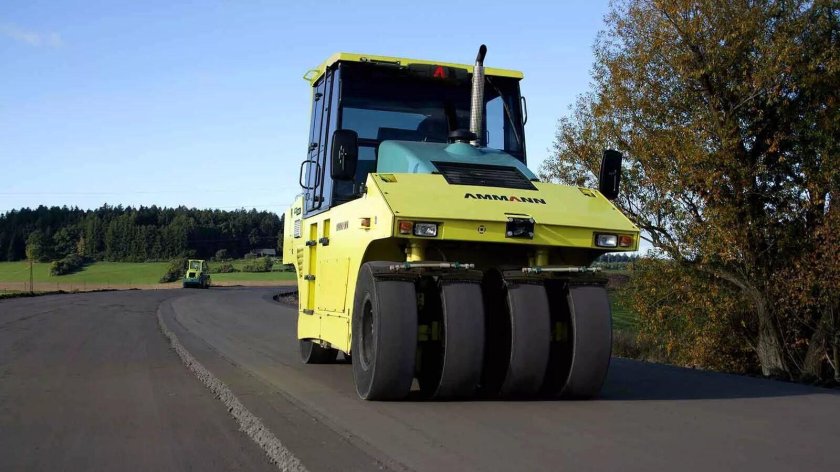 Катки на пневмоколесном ходу 30 т