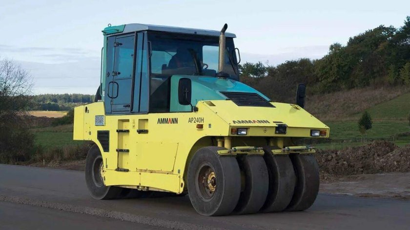 Каток дорожный Ammann ap240h