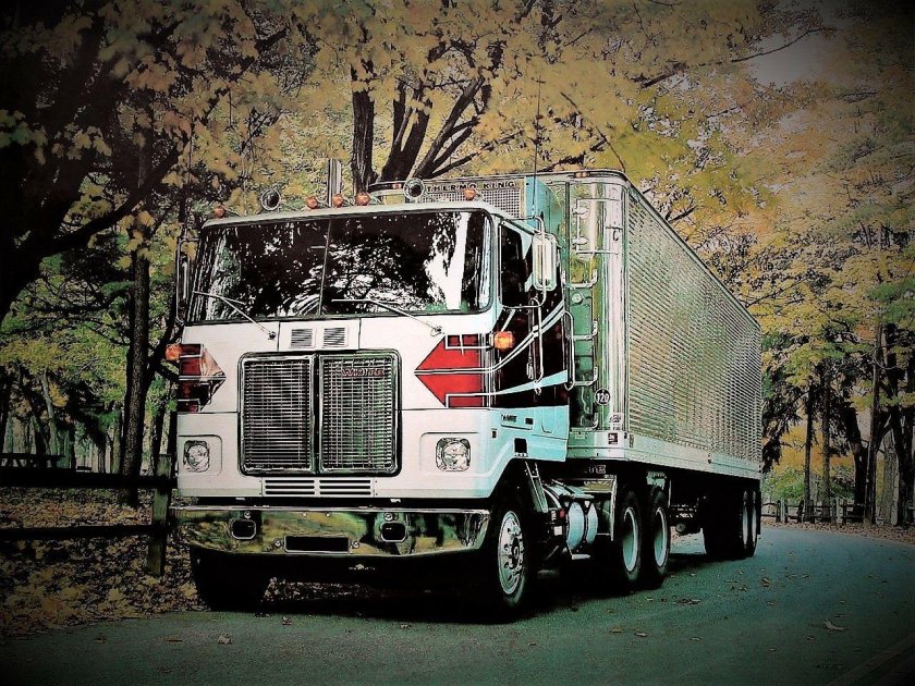 Тягач White Wim 64t