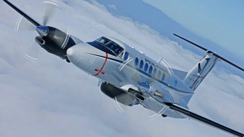 Самолет Бичкрафт Кинг Эйр 350