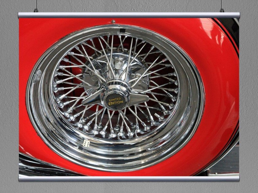 Спицевые колеса на машину