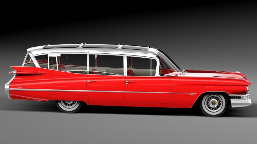 Cadillac Fleetwood 1959 универсал