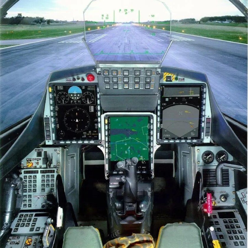 Saab Jas 39 Gripen кабина