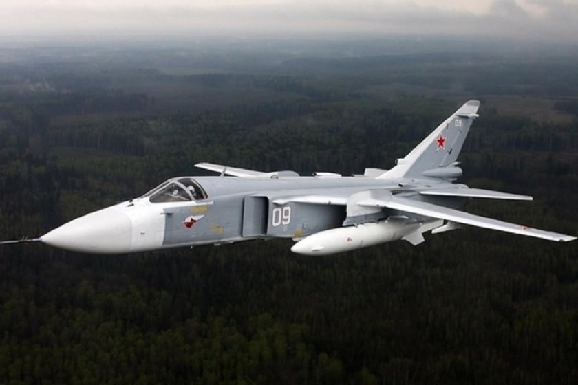 Бумажная модель самолета Су-24