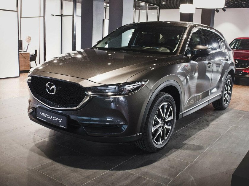 Мазда СХ 5 2018 коричневая