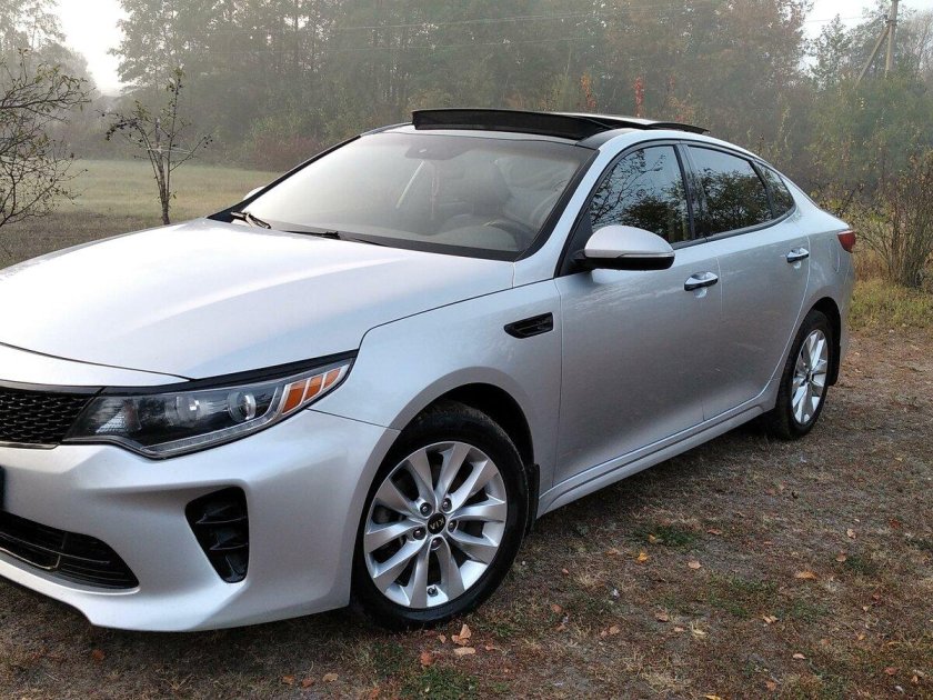 Белый Kia Optima IV 2.4 at (188 л.с.) с пробегом
