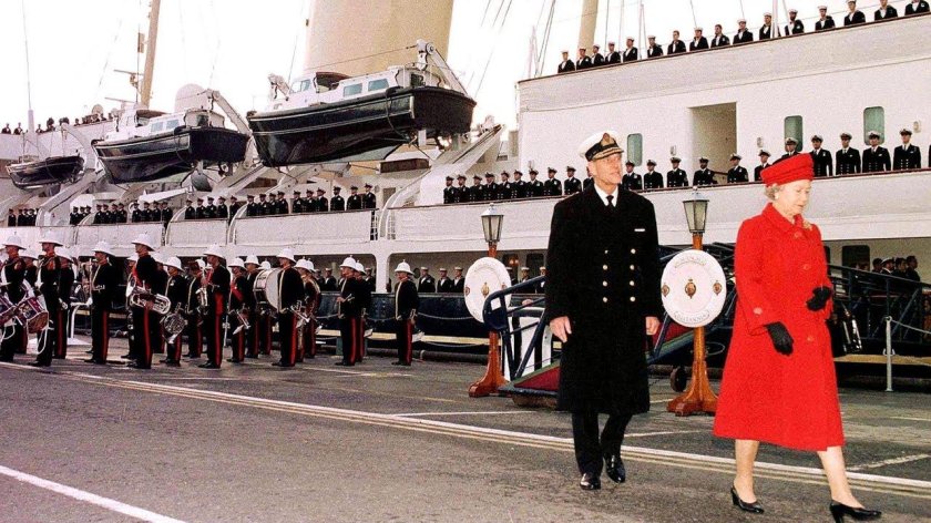 Яхта Британия королевы Елизаветы