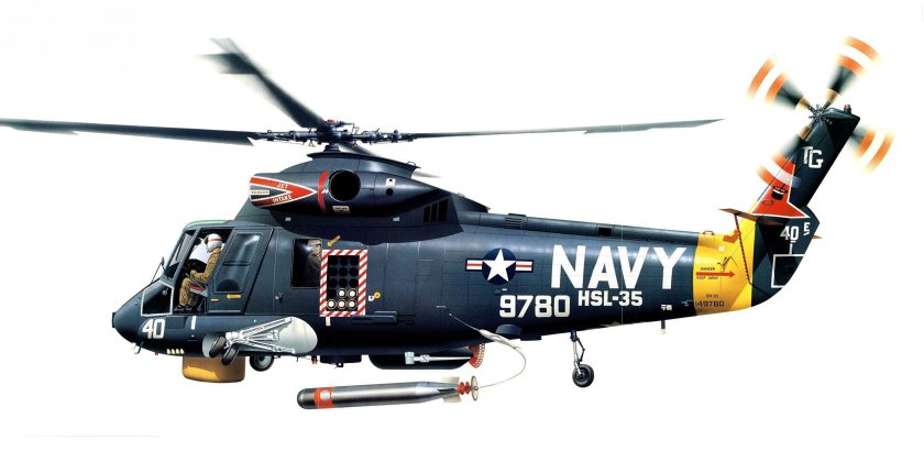 Sh-2 Seasprite Helicopter