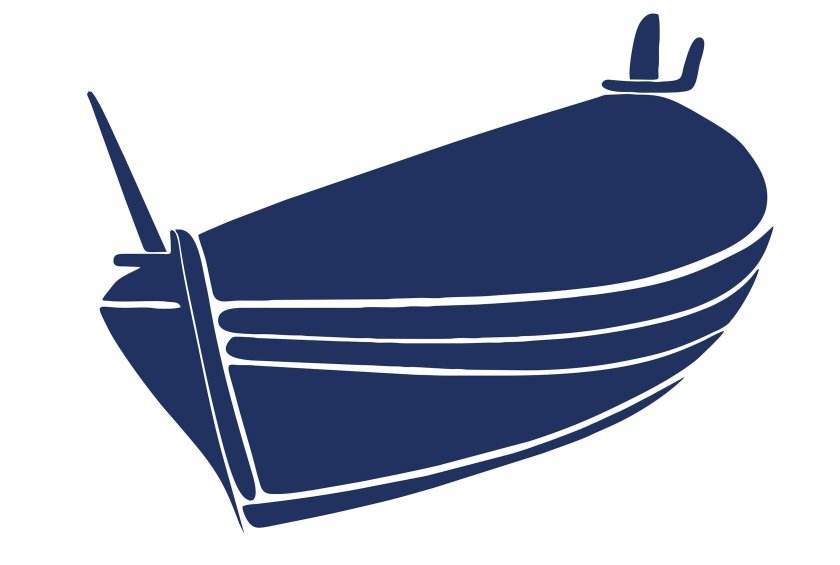 Лодка силуэт