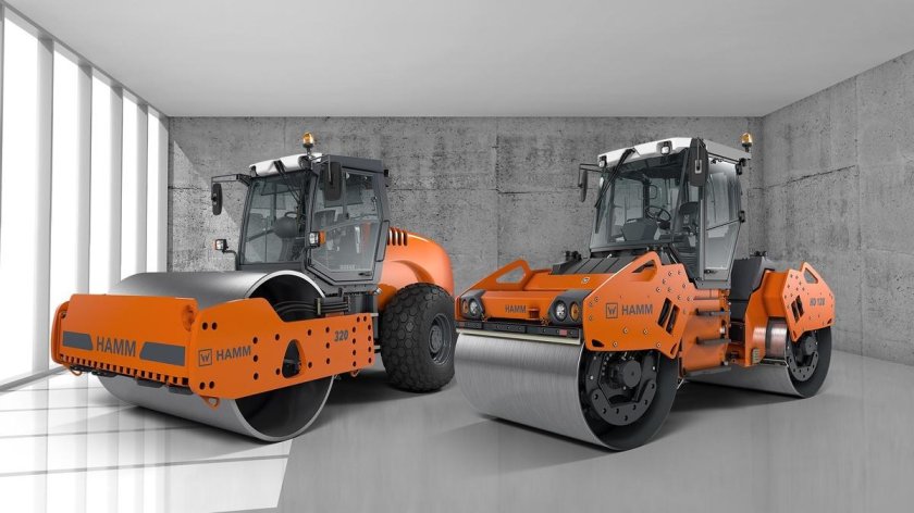 Грунтовый каток Hamm