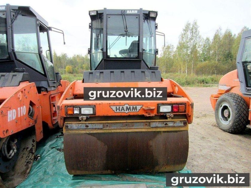 Асфальтовый каток Hamm
