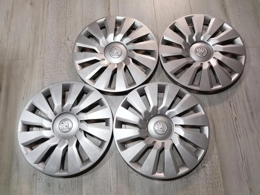 Колпаки Шкода Рапид 15 оригинал