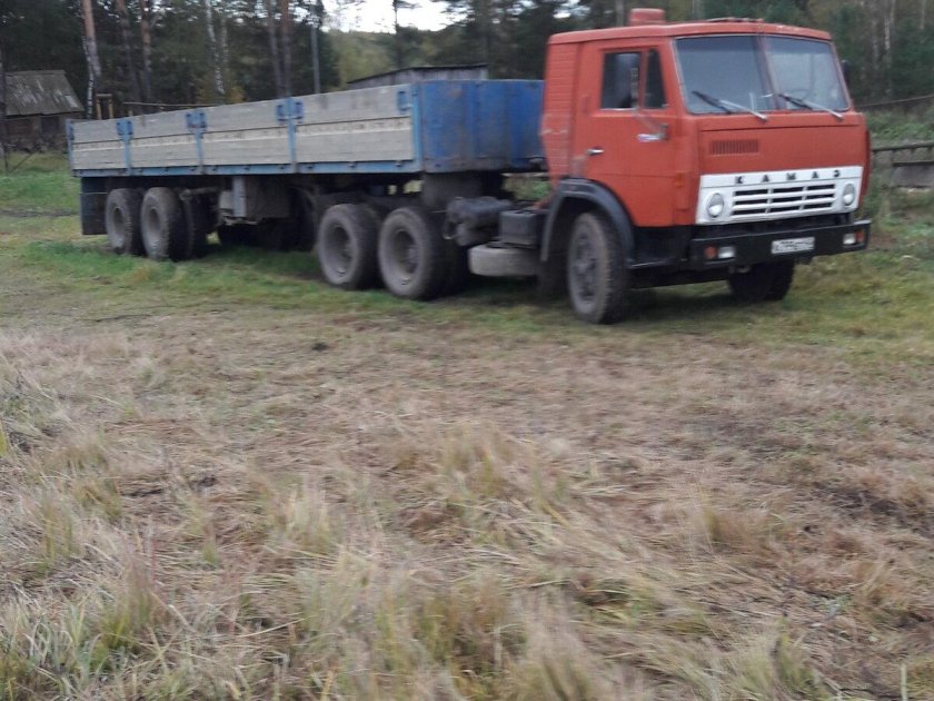 КАМАЗ 5410 С полуприцепом МАЗ