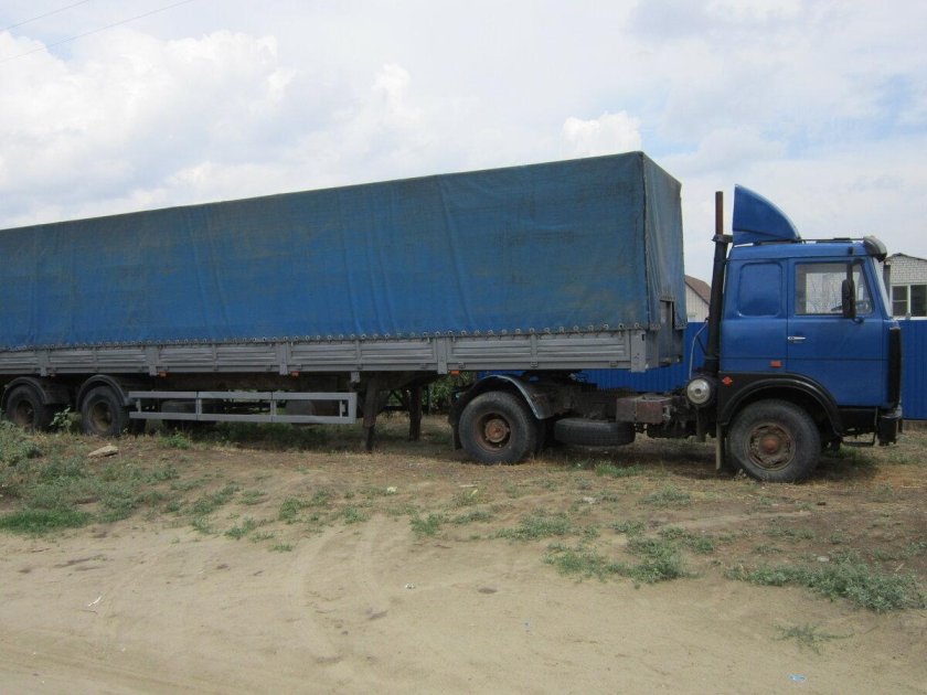 МАЗ 5432 синий