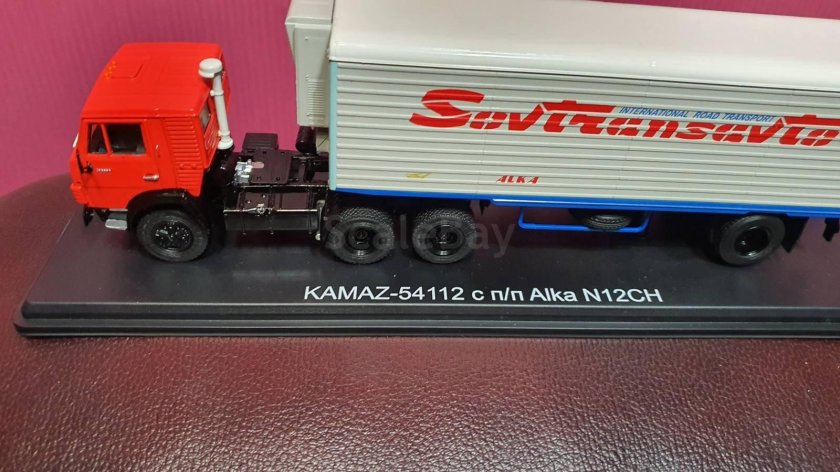 КАМАЗ-54112 С полуприцепом Alka n12ch