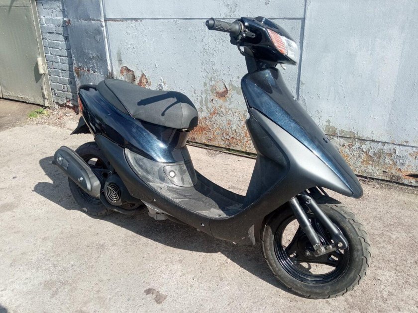 Honda Dio голубая