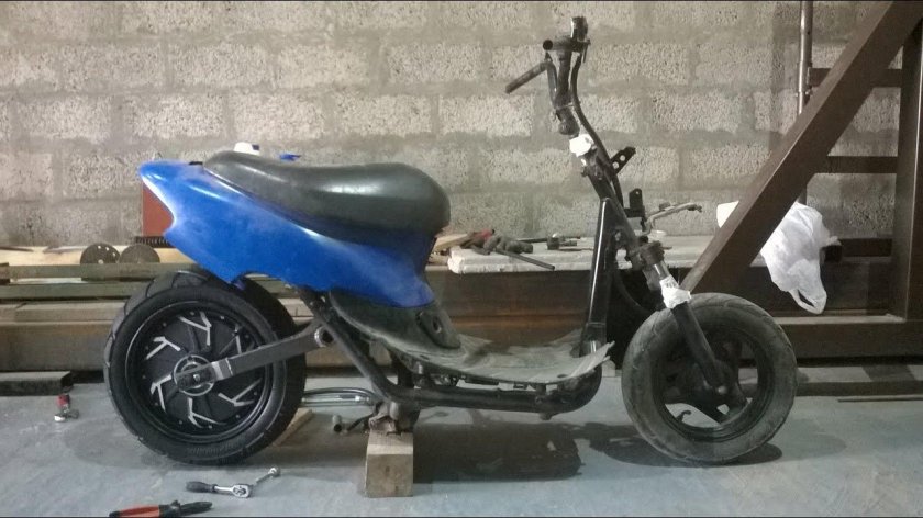 Хонда дио электроскутер