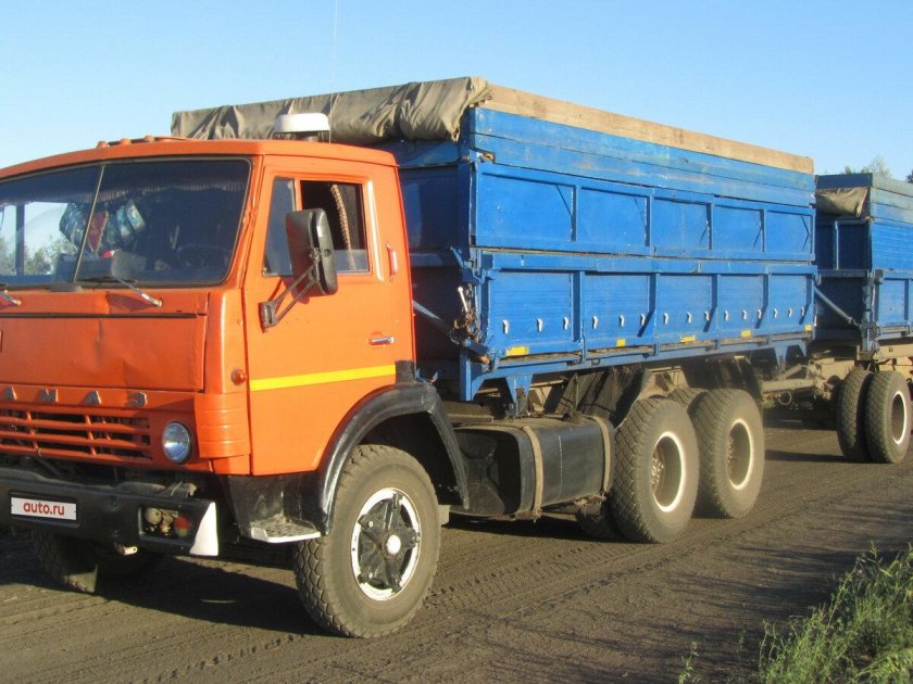 КАМАЗ 55102 самосвал сельхозник