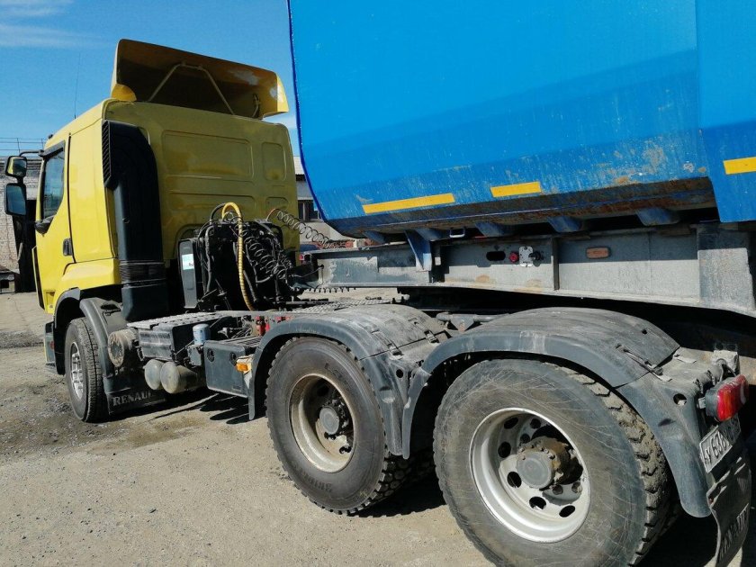 Самосвал сцепка