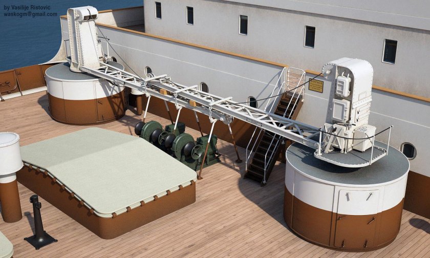 Шлюпочная палуба Титаника