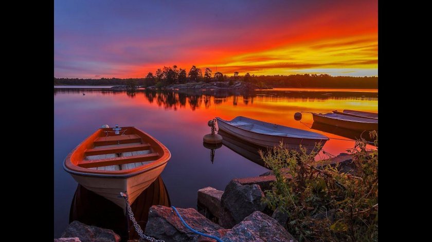 Андре Косслик лодка озеро