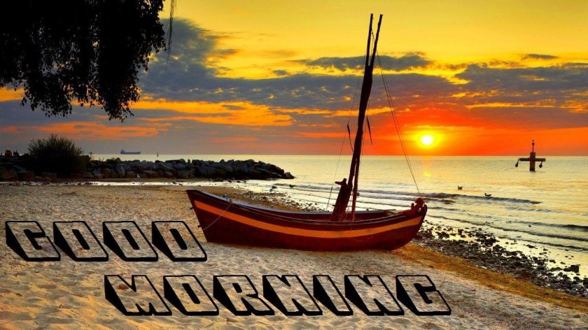 Лодка на берегу