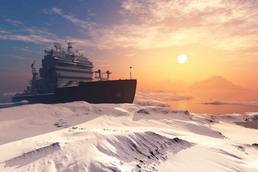 Атомный ледокол Чукотка