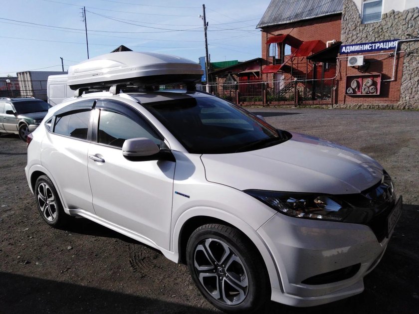 Рейлинги на Honda Vezel