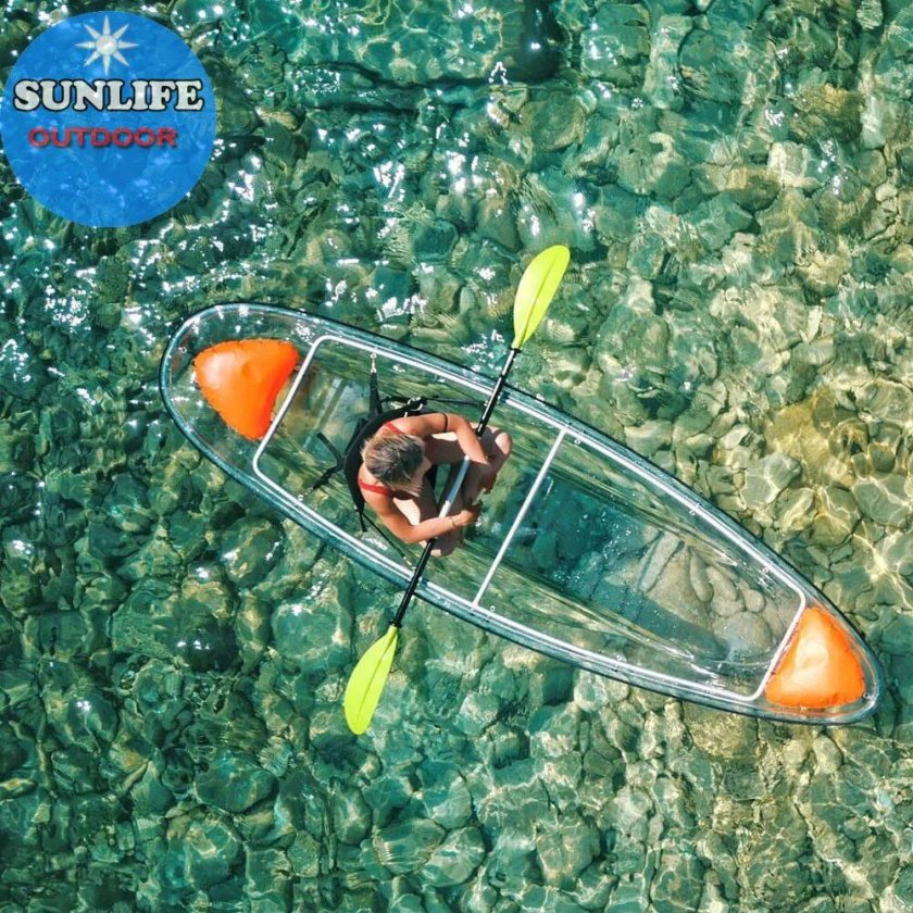 Лодка с прозрачным дном