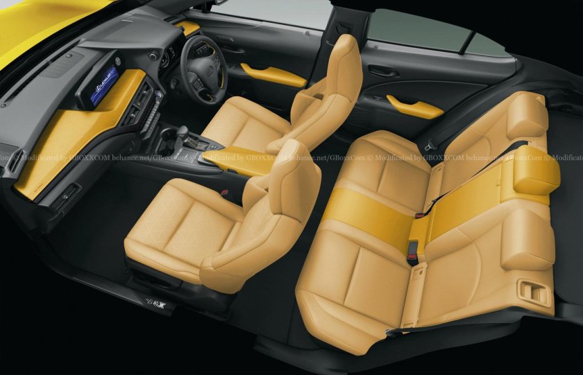 Lexus UX 250h салон