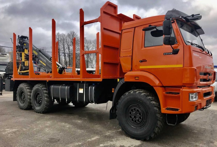 КАМАЗ 43118 сортиментовоз