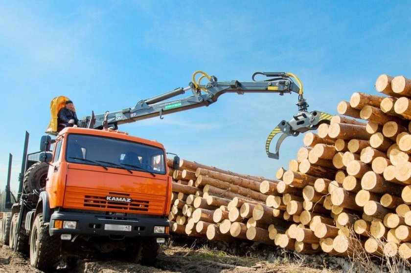 Транспортировка древесины