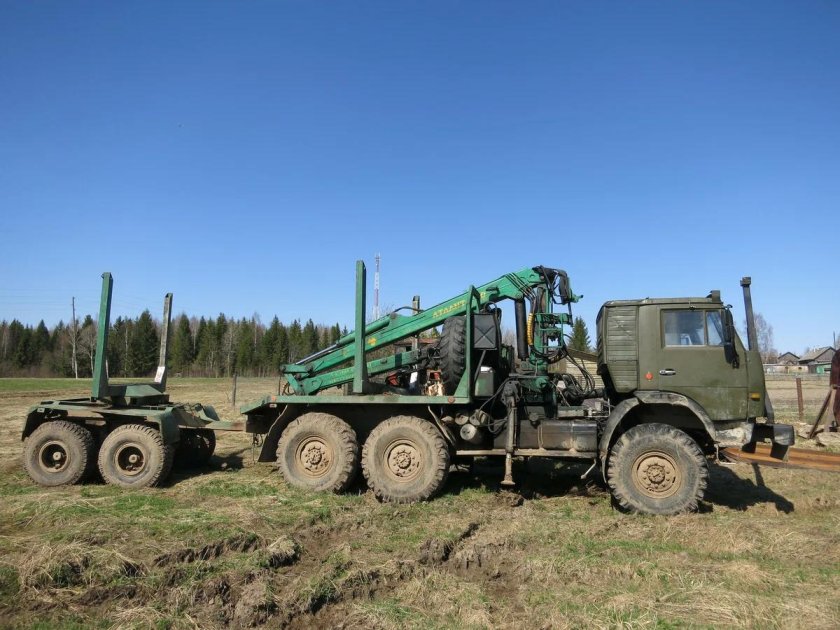 КАМАЗ 4310 сортиментовоз