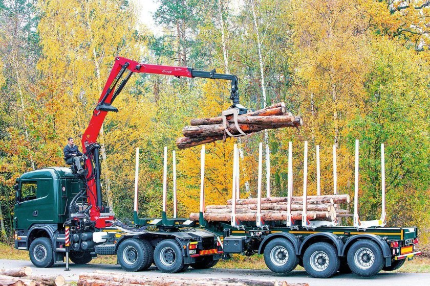 Урал Фискарс лесовоз