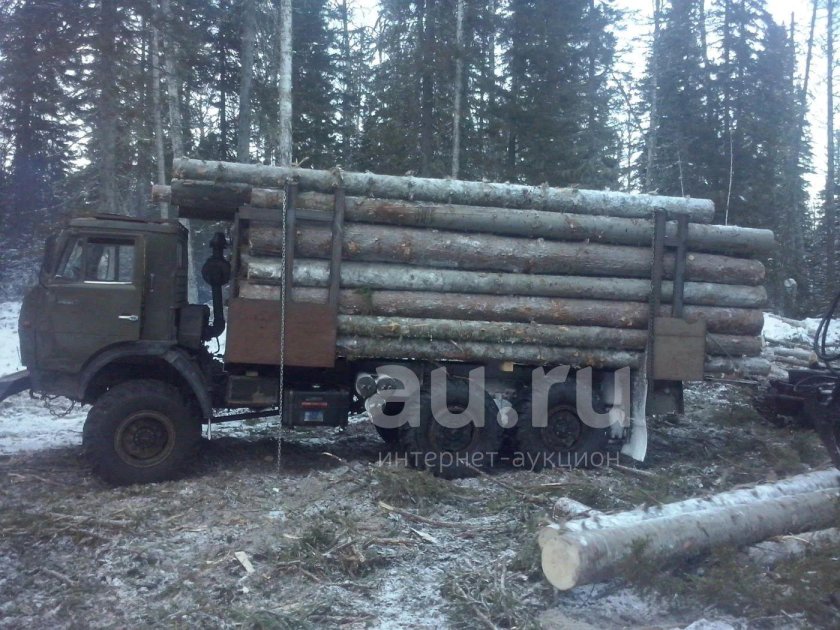 КАМАЗ 4310 лесовоз