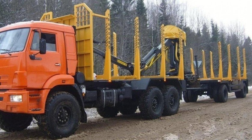 КАМАЗ 43118 лесовоз сортиментовоз