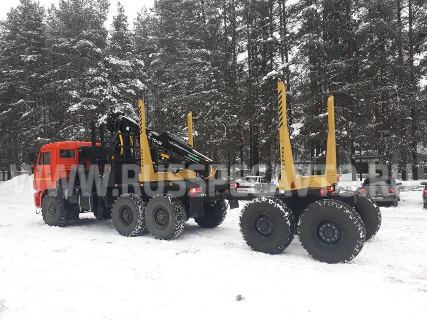 КАМАЗ 43118 лесовоз