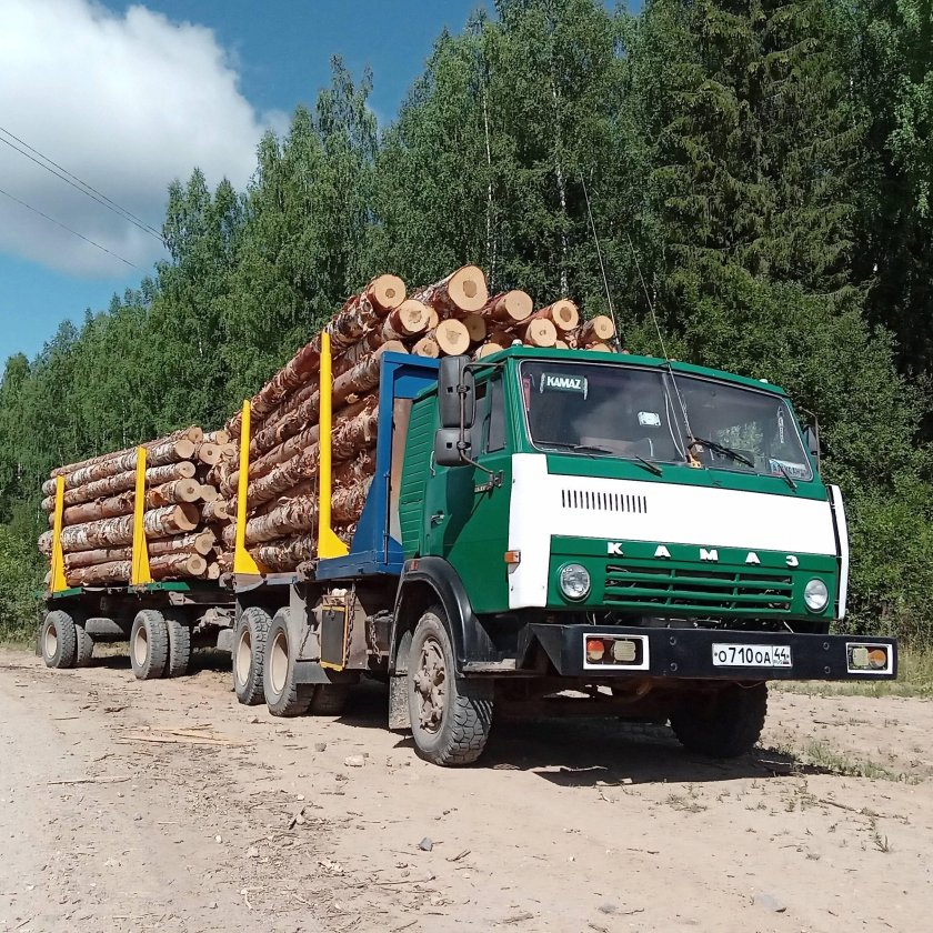 КАМАЗ 5410 лесовоз