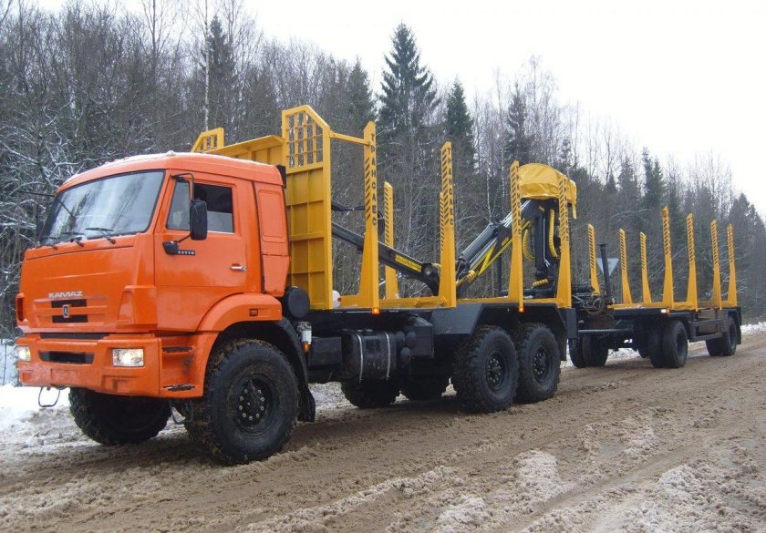 КАМАЗ 43118 сортиментовоз