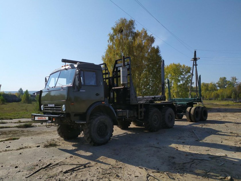 КАМАЗ 4310 лесовоз
