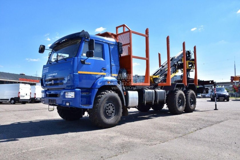 КАМАЗ 43118 сортиментовоз